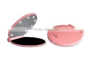 Portable cosmetic led mirror/ Hot Sell LED cosmetic mirror for promotion