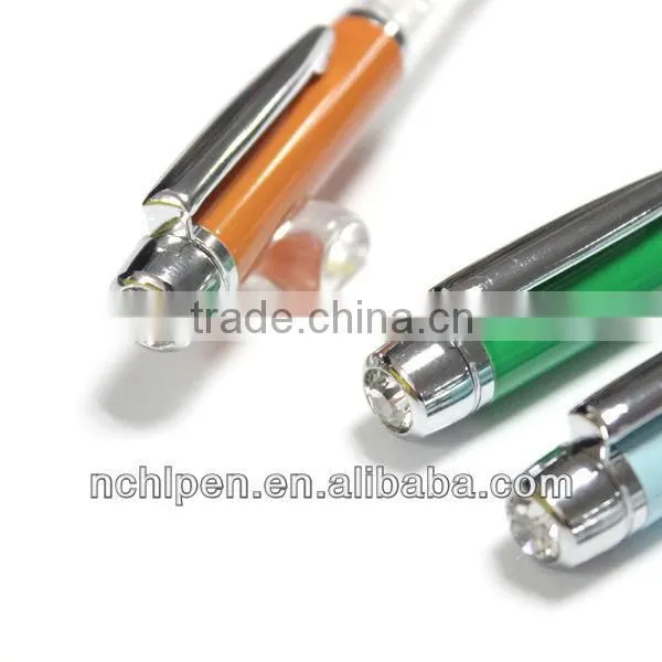 Shining jewelry pens for Promotional (can make logos)