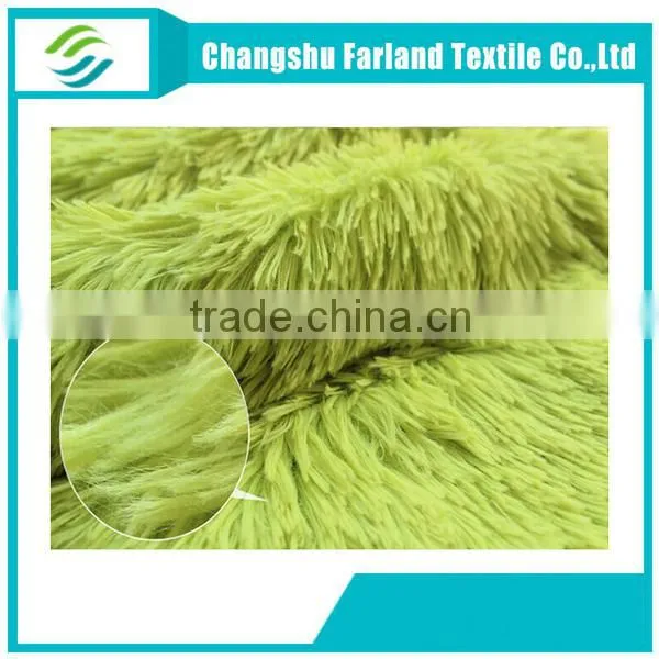 knitted plush mattress ticking fabric