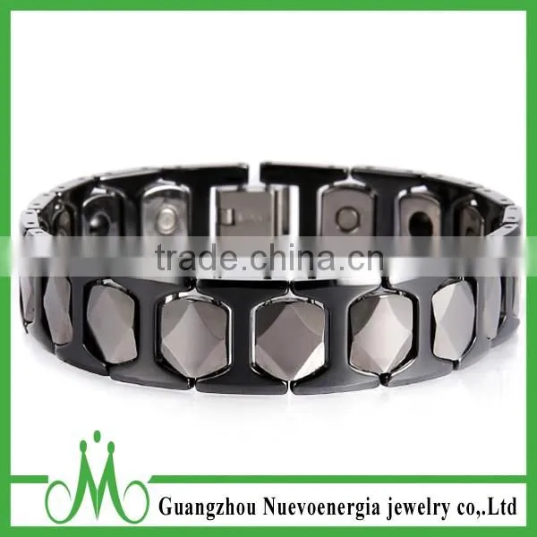 High quality western tungsten bracelet jewelry wholesale china bio health magnetic bracelet