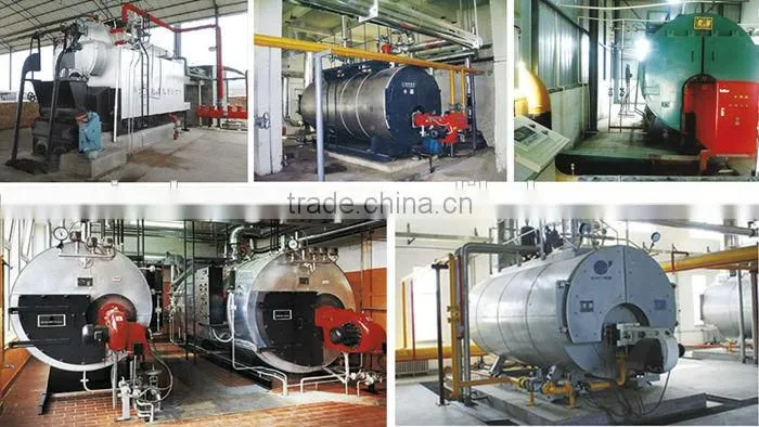 Natural gas fired heating residential hot water boilers