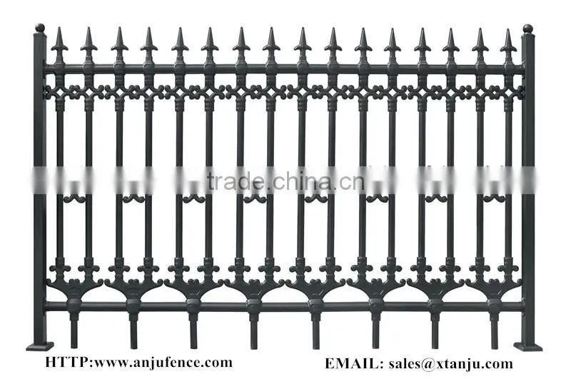 Decorative Euro Steel fence design made in China DK001