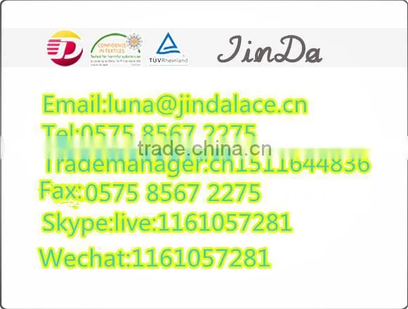 Hot Fashion China Supperlier Wholesale African Spandex Lace Fabric