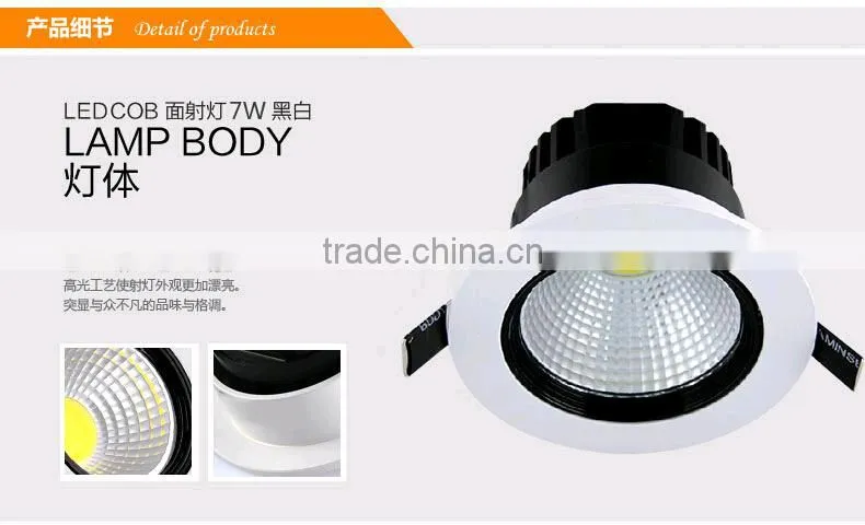 LED Ceiling Lamp Light COB 3w 5w 7w 10w 15w 20w Dimmable LED Spotlight