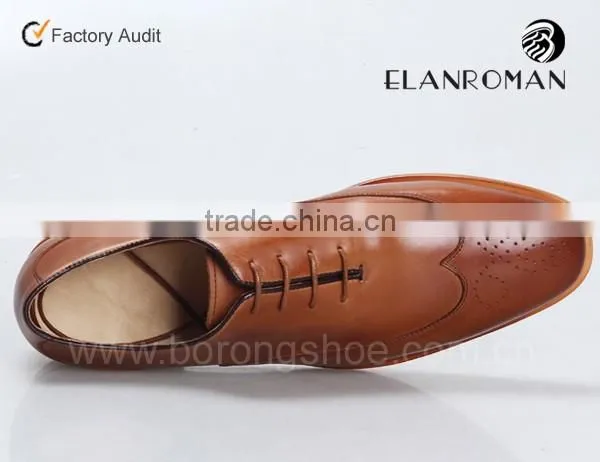 2016 top quality men leather shoe oxford shoes wholesale manufacturer