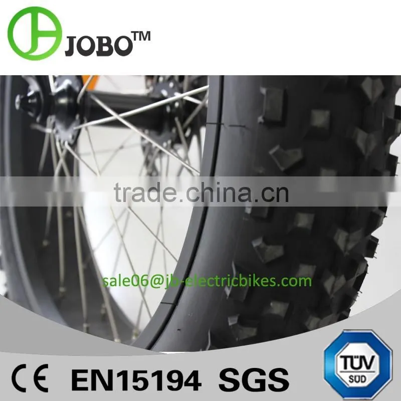 Hot and Popular in U.S. Electric Bicycle Fat Wheel Folding Electric Bike 500w