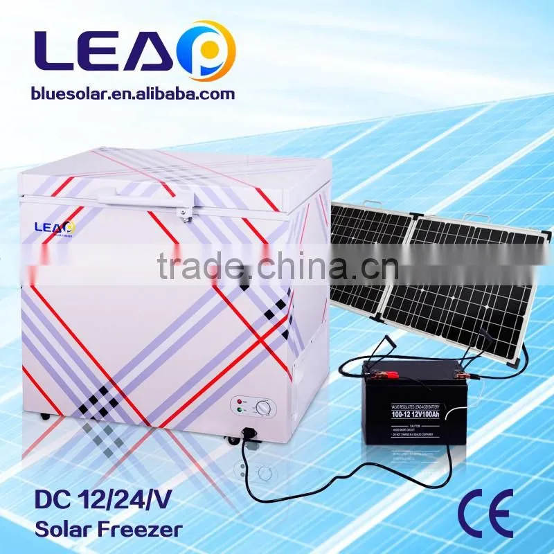 solar chest metal freezer LEAP