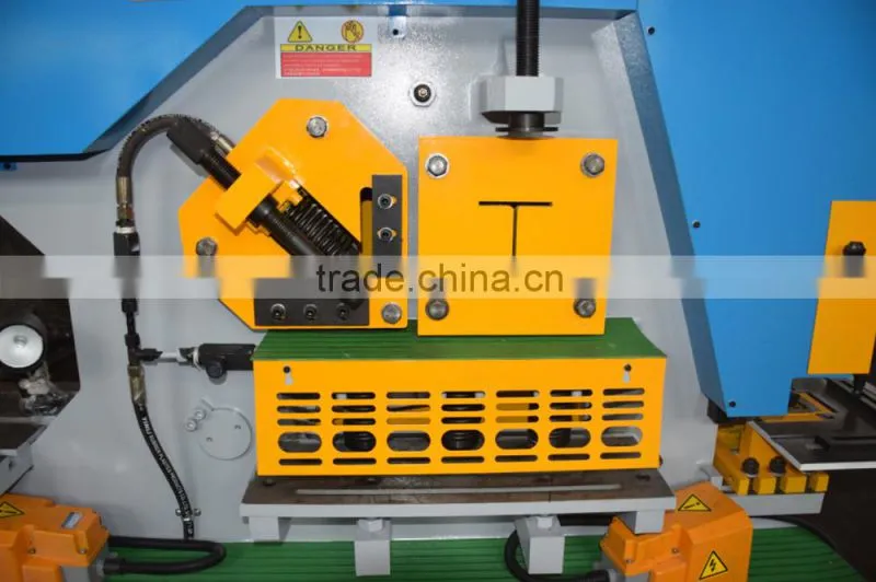 Q35Y-16 hydraulic ironworker for channel steel shearing and I steel cutting