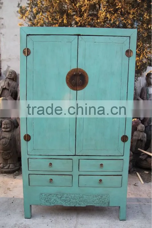 wooden clothes cabinet