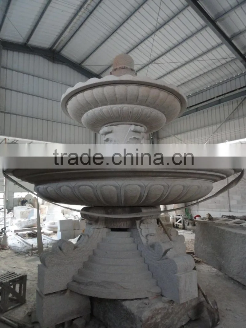 marble water fountain statues