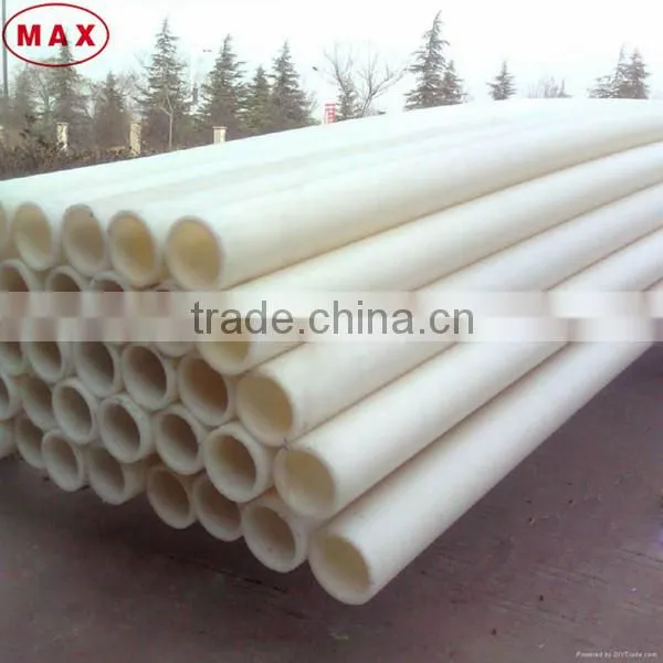 White Healthy 65-800mm UHMWPE Pipe Suppliers Used in Food Industry