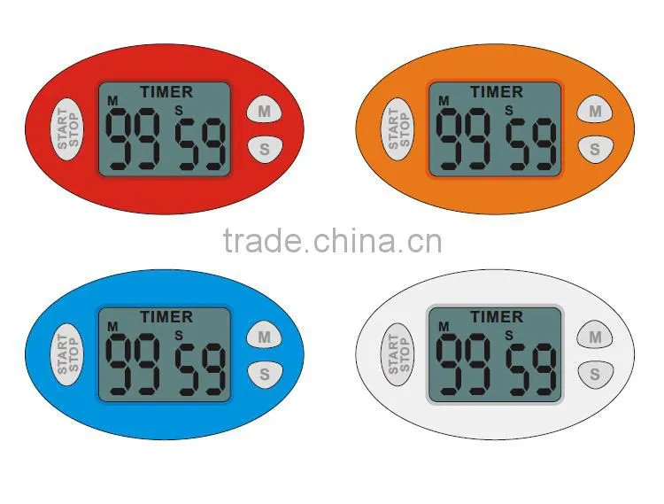 New Egg Project OEM/ODM Custom 999/60/30 Days Hours Minutes Countdown /Up ABS Plastic Day Counter Timer with Clip & Magnet