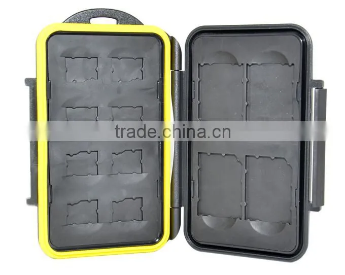SD/CF Card Case JJC MC-SDMSD12 Memory Card Case fits for 4 SD cards and 8 MSD cards