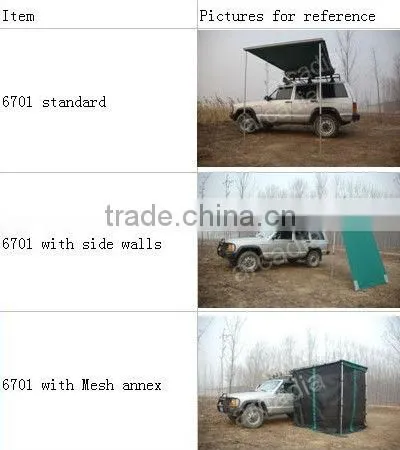 4wd roof awning