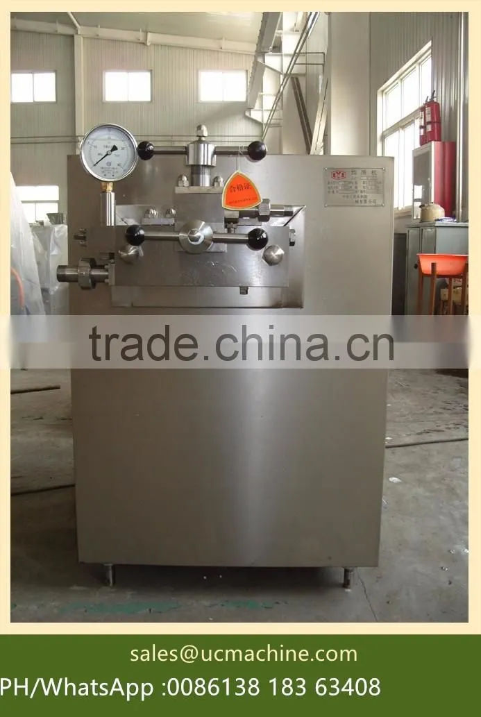shanghai 2stage high pressure homogenizer price 1000lph