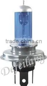 Halogen lamp H4 blue white clear purple yellow 12V/24V 5W-120W