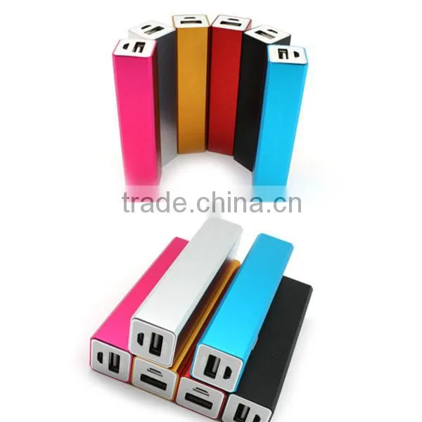 Portable Small Multi- Color 1800mAh Power Bank External Battery Charger USB