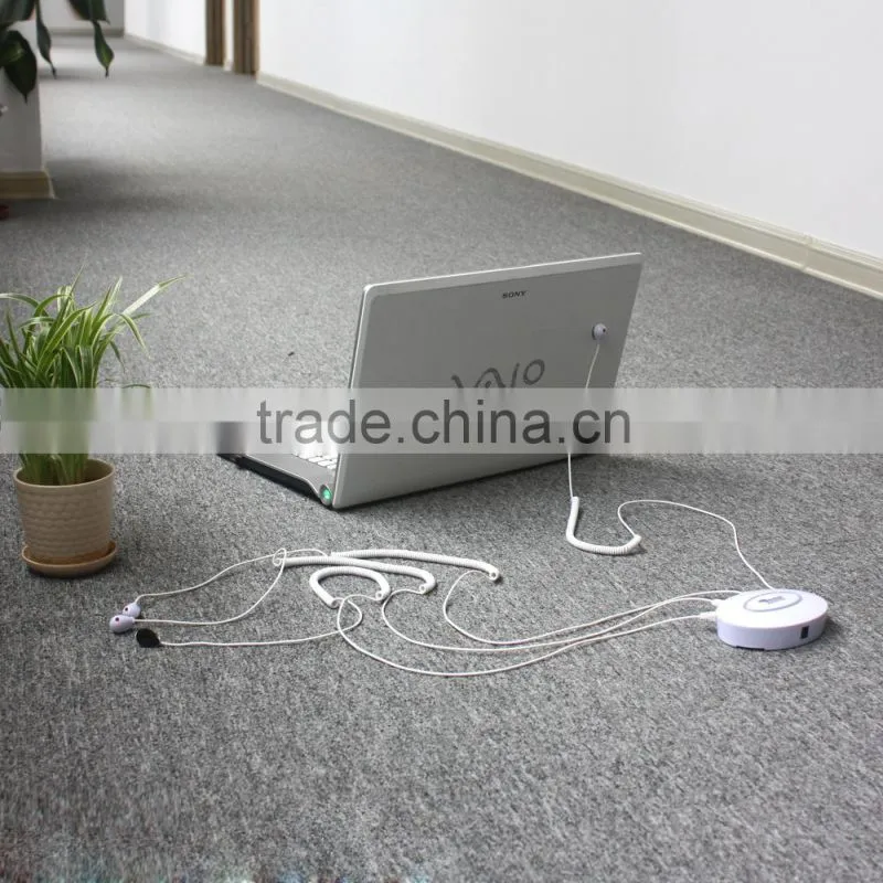 Hot-Multichannel 4 ports alarm display holder. with alarm function. Can be used for 4 pcs laptop. (bluetooth remote control)