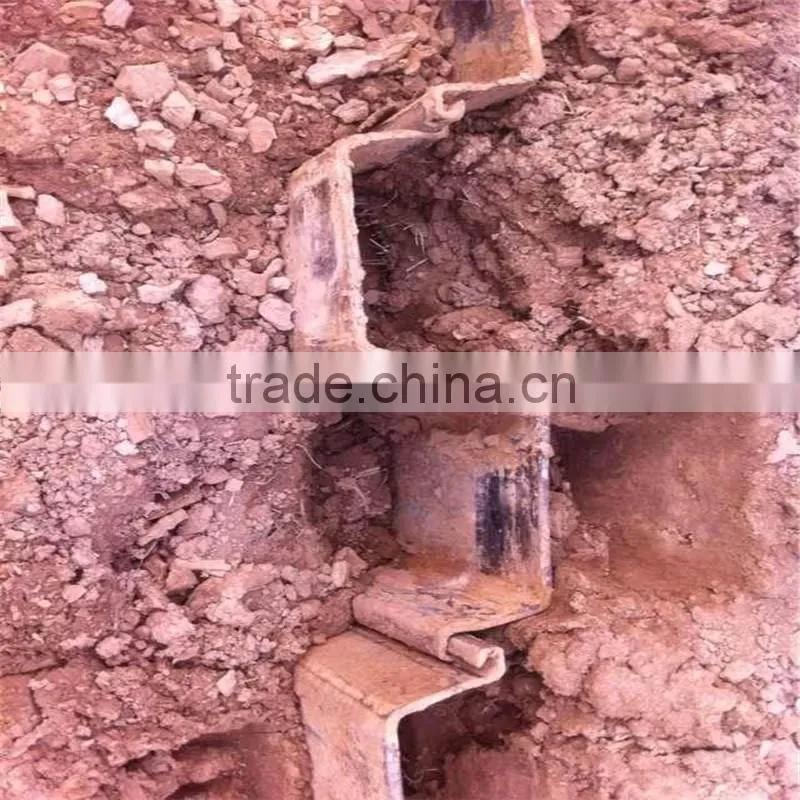 Tangshan Yunfeng construction steel platform for steel sheet pile saling for with good quality