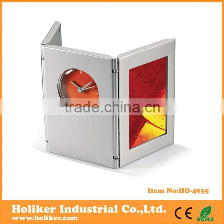 photo frame table clock for decoration