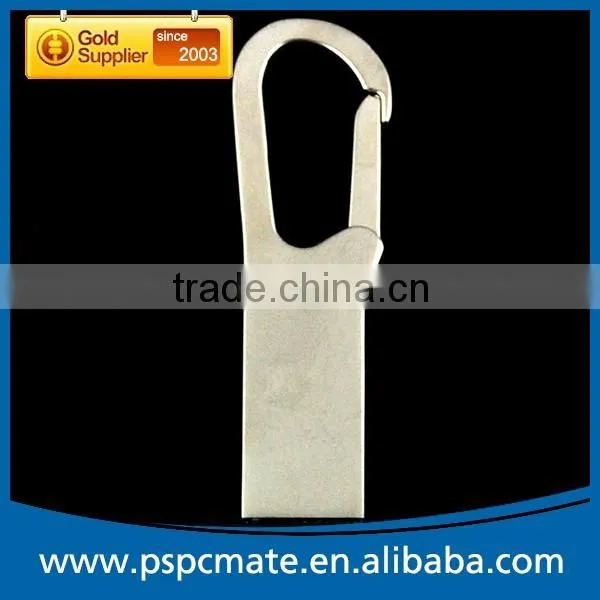4G 8G 16G 32G Metal USB Flash Drive with Snap Hook