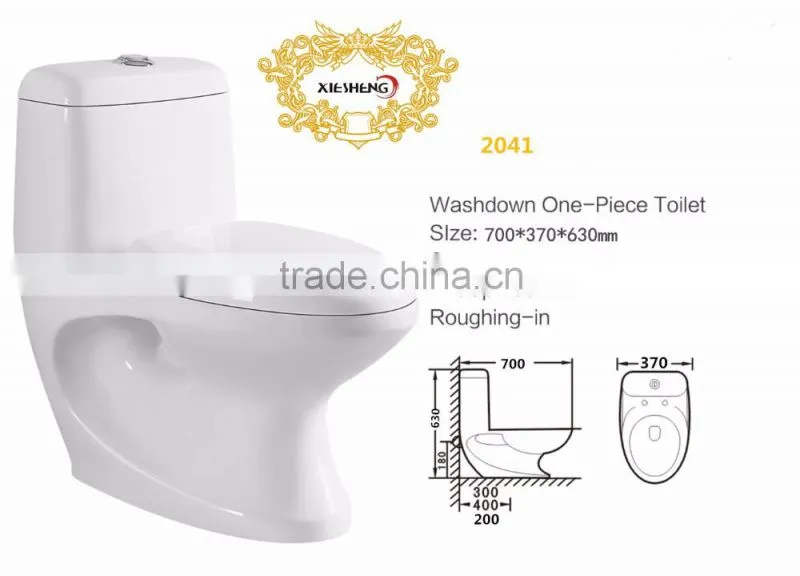 Xiesheng cheap toilet set wc toilet with wash down funtion