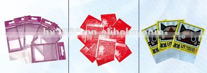 beautiful high clear printing plastic packing garbage bag