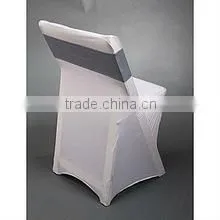 wholesale cheap and high quality folding chair cover/chair cover for wedding banquet