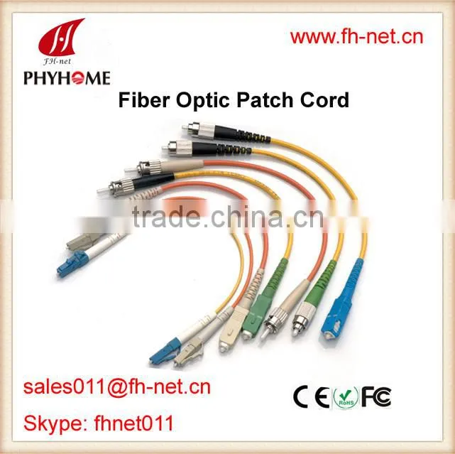 SC/LC/ST/FC//MTRJ/E200 SM/MM Simplex/Duplex Fiber Optic Patch Cord