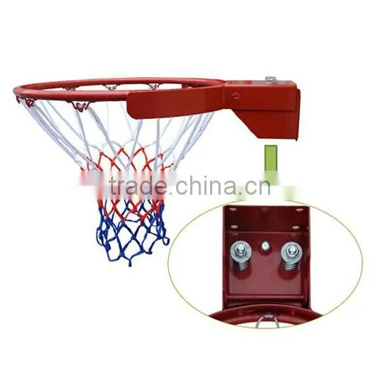 custom wall mounted basketball ring with net