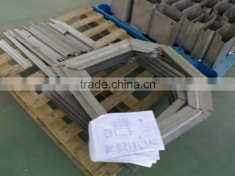 metal train case part with en15085 certification