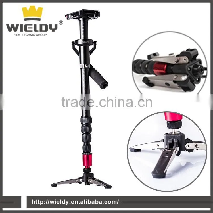 Wieldy Factory Direct Carbon Fiber Loner Unipod Camera Video DSLR Monopod Tripod