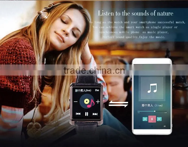 MTK2502 smart watch DM08 bluetooth 4.0 smart watch compatible with Android iOS support sleep monitor anti-lost