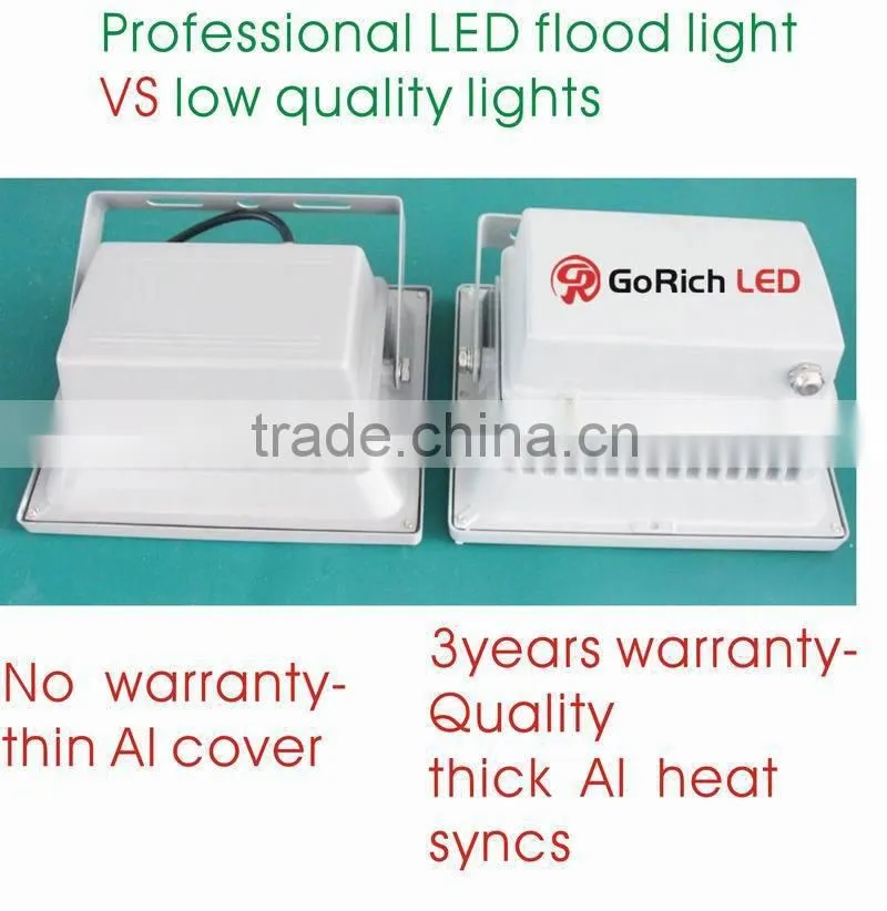 10W quality white MOTION SENSOR led flood light factory price