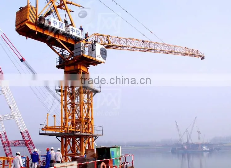 Convenient use with carbin 60m tower crane price