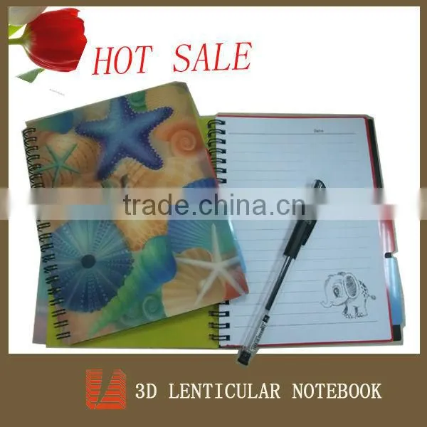 Guangzhou lifeng factory sales 3d notebook for school students