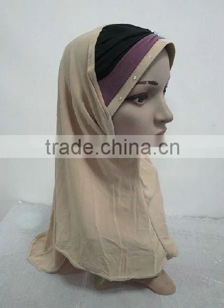 H040 small girl hijab,new style scarf hijab