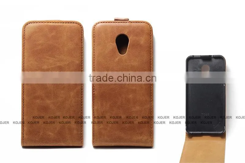 PU Leather Cell Phone Flip Case for Smartphones
