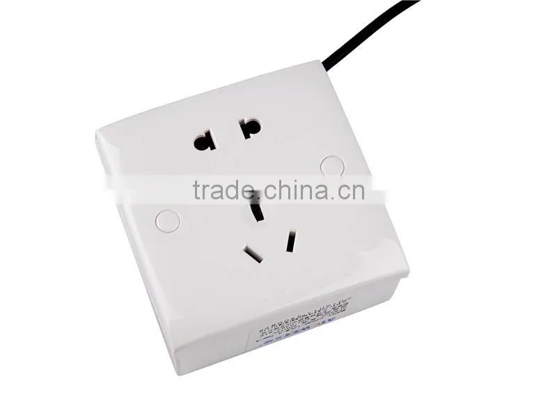 3.7mm white light hidden wall socket camera