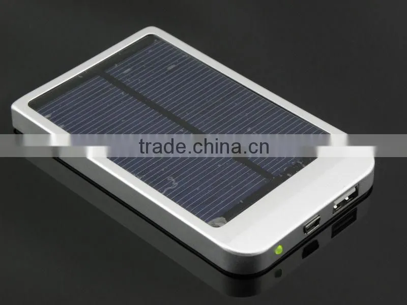 Mobile Accessories 2600mAh Travel Solar Charger Battery For Mobile Phone/Digital Camera/ PC/MP3