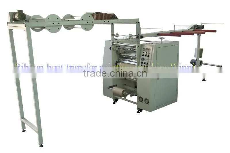 Ribbon heat transfer printing machine digital controller polyester narrow fabric