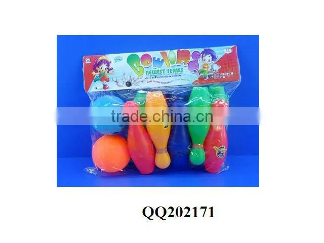 Lovely plastic bowling set toy