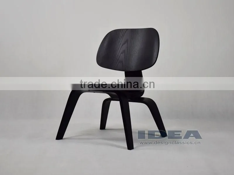 Replica Charles Plywood Lounge Chair - Black Color