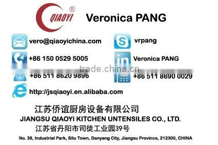 QIAOYI C Two Door Commercial Refrigerator Freezer
