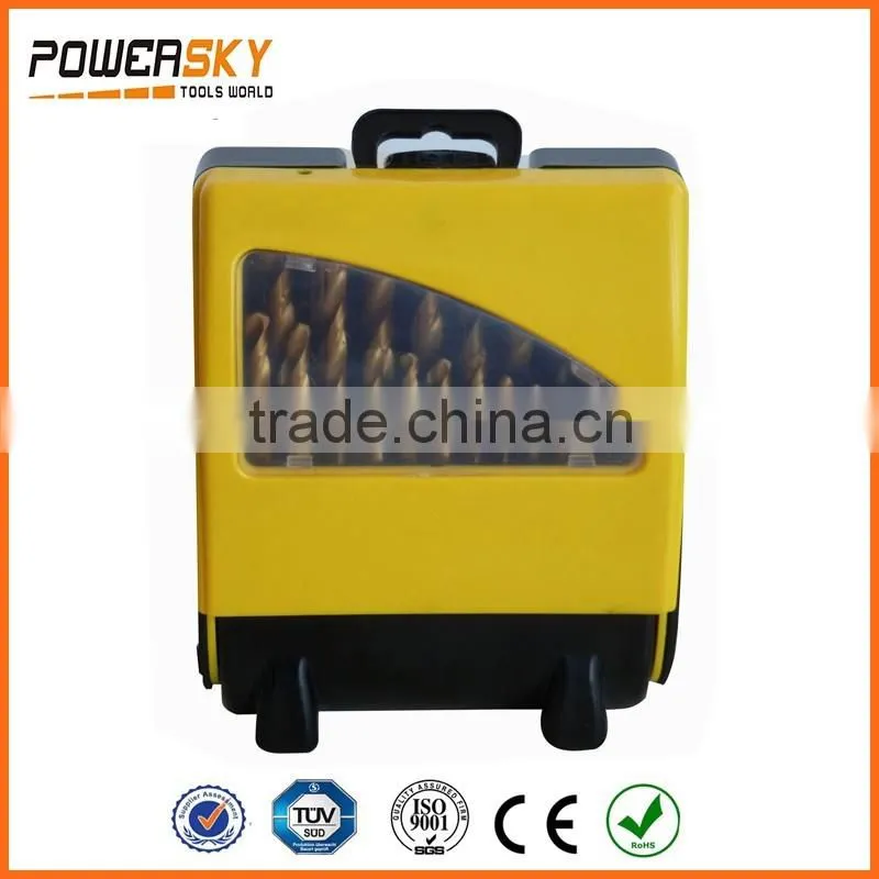 HSS black and gold drill bits