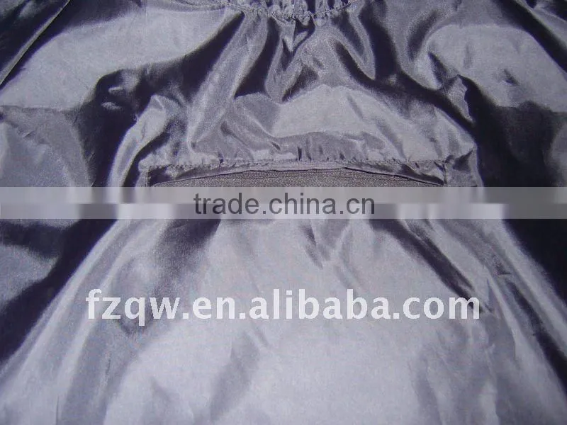 Adult waterproof 210T polyester rain jacket