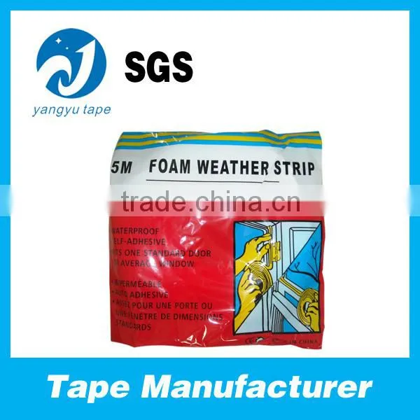 strong adhesive double sided PE foam tape