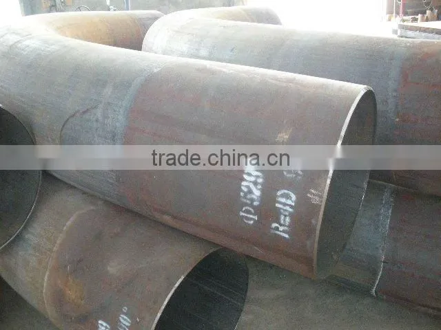 Carbon steel spiral pipe bends