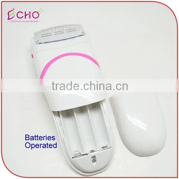 Electric 3 in 1 Lady Shaver Epilator and Pedicure Callous Remover for Skin Care