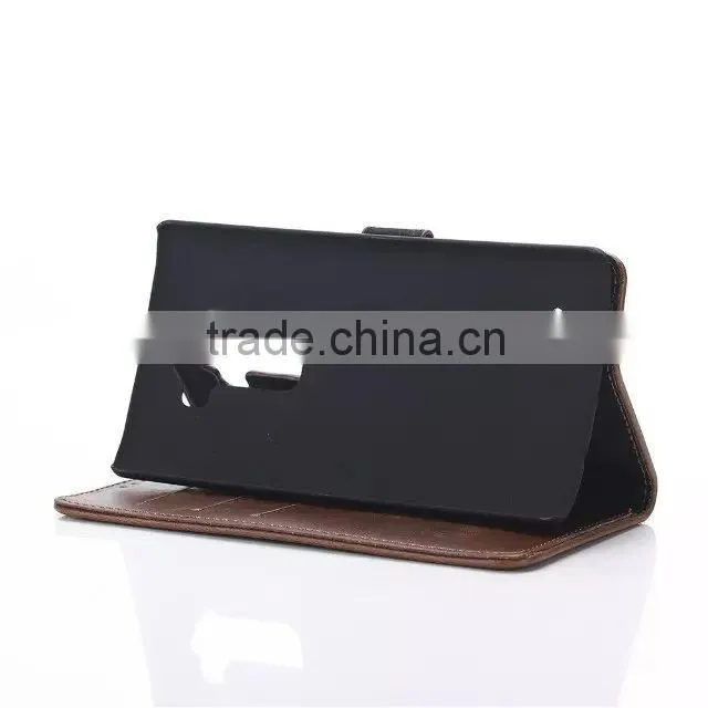 Chinese factory direct price case for LG G FLEX2,pu leather case for LG G FLEX2 with wallet